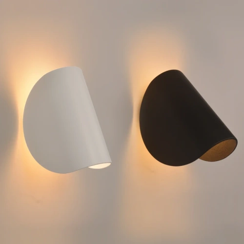 6W LED Indoor Wall Lamp Bedroom Bedside Lamp Wall Light Black White Aisle Corridor Lamps Aluminum Wall Sconce Modern Luminaire