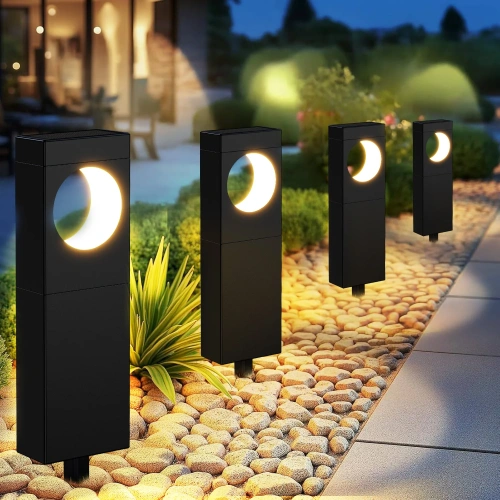 Super Bright Solar Lights, 12Hrs Auto On/Off, Outdoor Pathway/Garden/Patio LED Decor for Wedding/Mother's Day