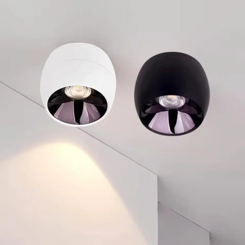 spotlight ceiling light18W Nordic surface mounted COB spotlight LED downlight, background Bedroom wall lighting AC110v220V