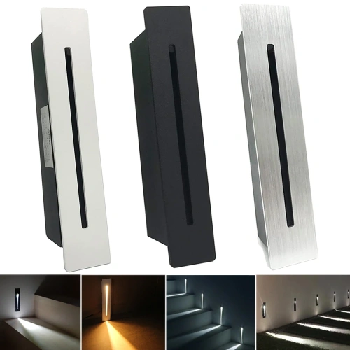 LED Recessed Wall Light Stair Light Staircase Light Wall Light  Stairase Step Stairway Hallway Night Light