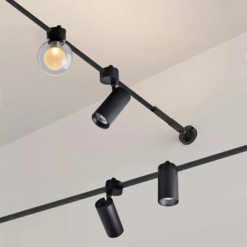 Skyline spotlight, rail light, steel strip light, corridor balcony, living room line, linear light, COB line, no main light