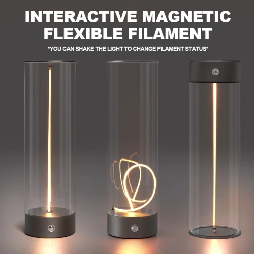 Portable LED Night Lights Rechargeable Magnetic Desk Lamp Touch Sensor Table Lamp for Home Outdoor Camping